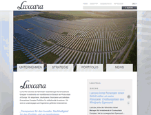Tablet Screenshot of luxcara.com